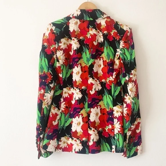 Veronica Beard Floral Miller Dickey Blazer - Picture 8 of 12